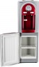 Кулер для воды Aqua Work 5-VB красный со шкафчиком электронный, YLR1-5-VB