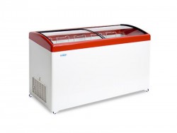 Ларь морозильный Снеж МЛГ 500 (красный)