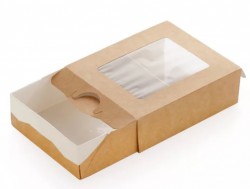 Упаковка пенал для суши и роллов (500 мл)