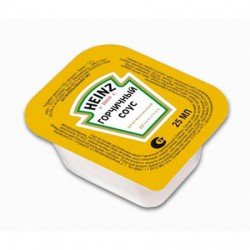 HEINZ – горчичный соус 25 мл (в коробке 125шт)
